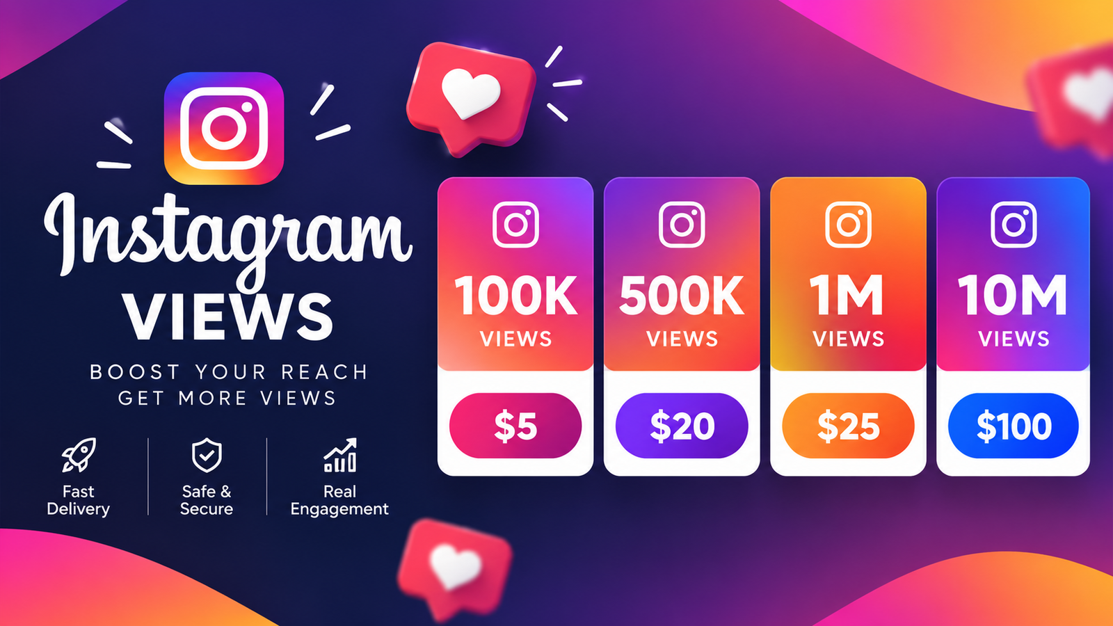 Instagram Views Packages